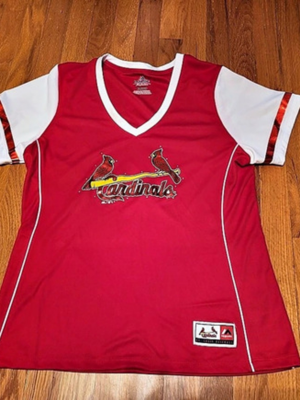 Majestic St. Louis Cardinals Fan Jersey Red & White XL